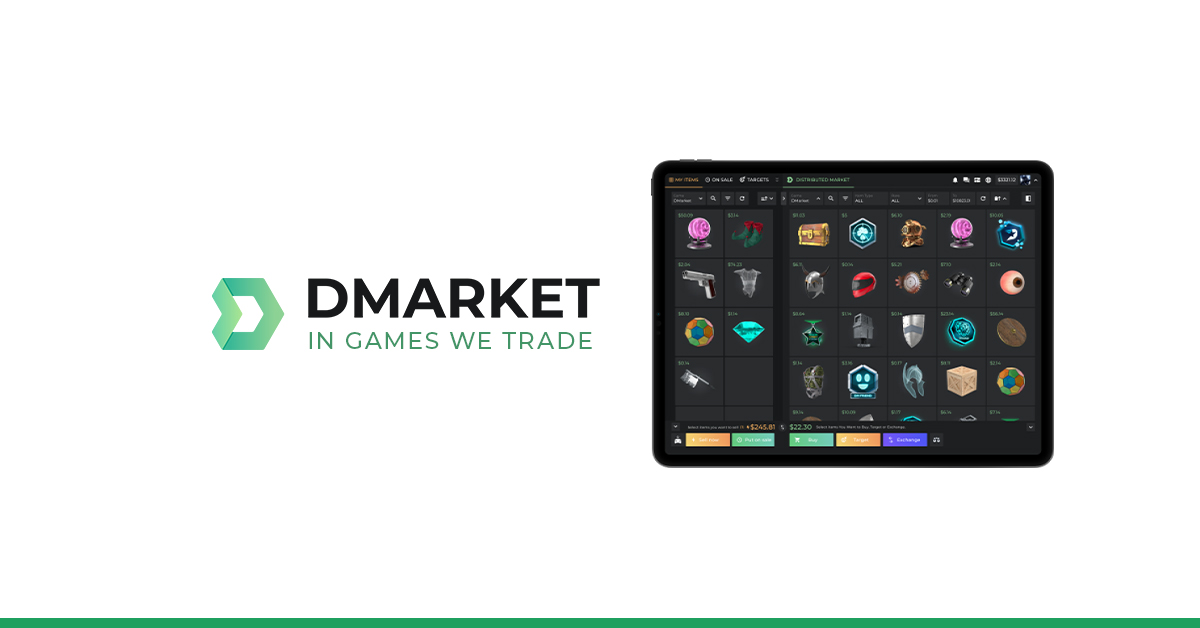In-Game Trading Reimagined: Meet New DMarket at Gamescom 2019