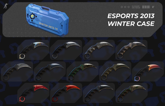 eSports 2013 Winter case cs2