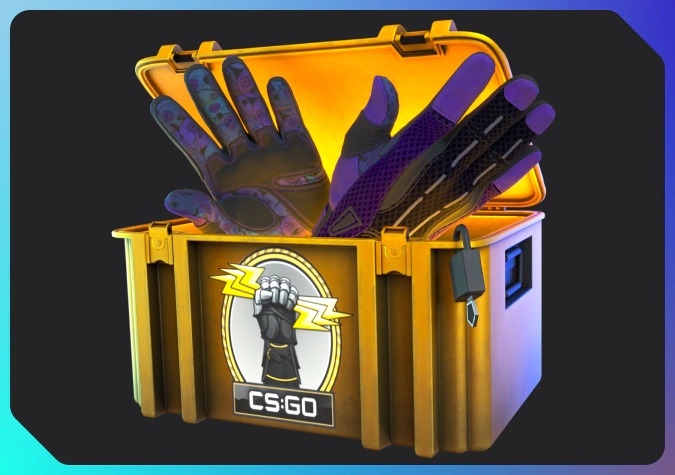 CS2 gloves from a case