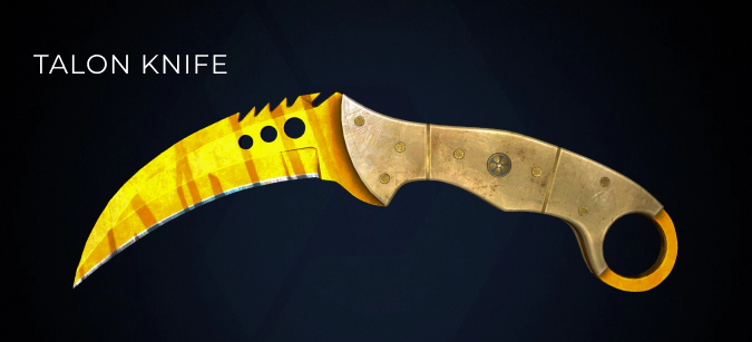 Talon knife in cs2