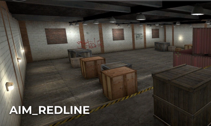 aim_redline map in CS2