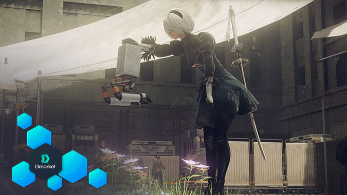 NieR: Automata gameplay