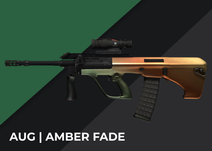 AUG Amber Fade