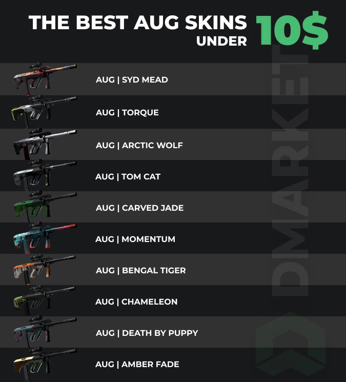 best AUG skins under 10