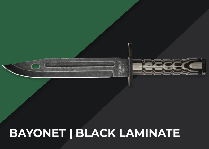 Bayonet Black Laminate