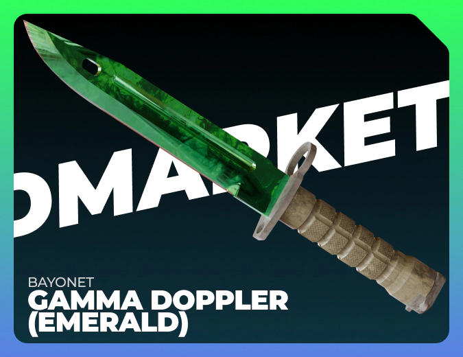 Bayonet Gamma Doppler Emerald