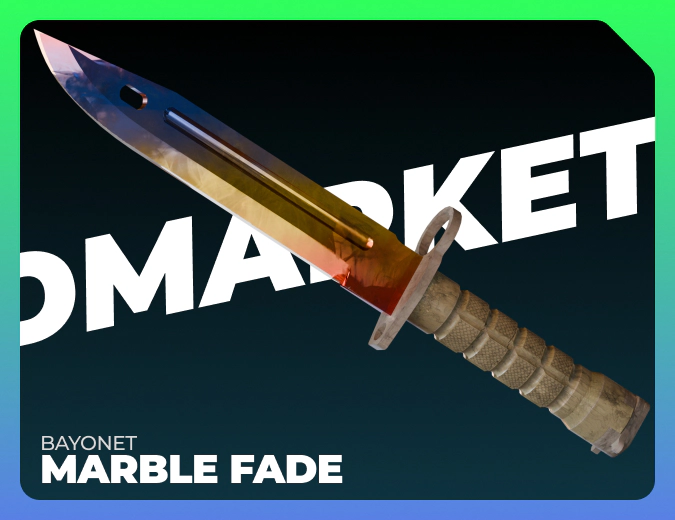 Bayonet Marble Fade