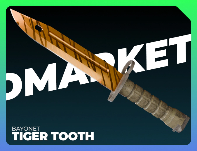 Bayonet Tiger Tooth