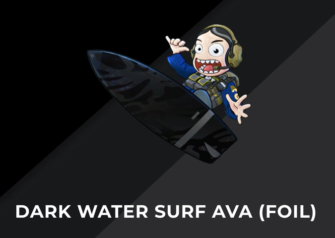 CS2 Sticker Dark Water Surf Ava (Foil)