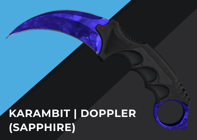 Karambit Doppler (Sapphire)