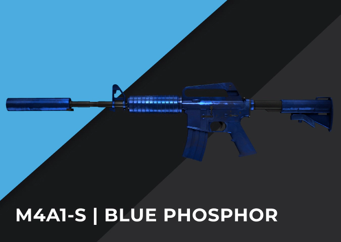 M4A1-S Blue Phosphor