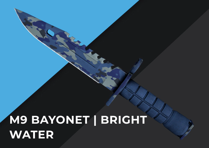 M9 Bayonet Bright Water