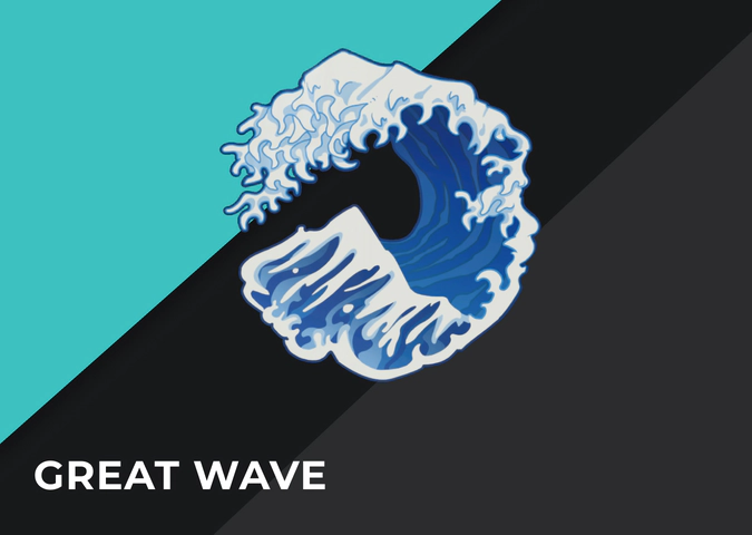 CS2 Sticker Great Wave