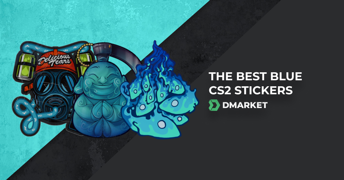 The Best Blue CS2 Stickers