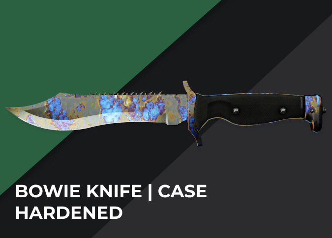 Bowie Knife Case Hardened