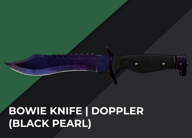 Bowie Knife Doppler (Black Pearl)