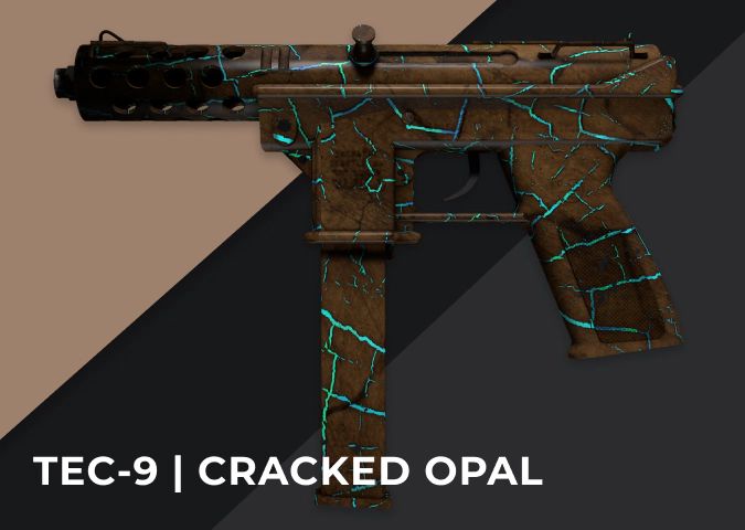 Tec-9 Cracked Opal