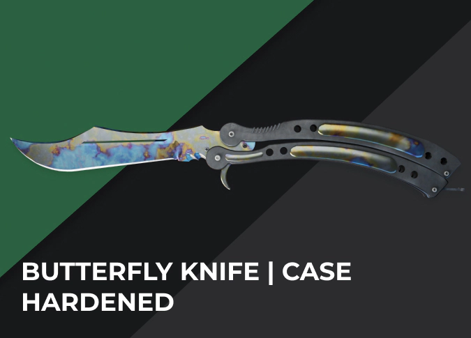 Butterfly Knife Case Hardened