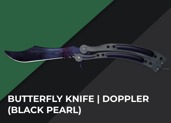 Butterfly Knife Doppler (Black Pearl)