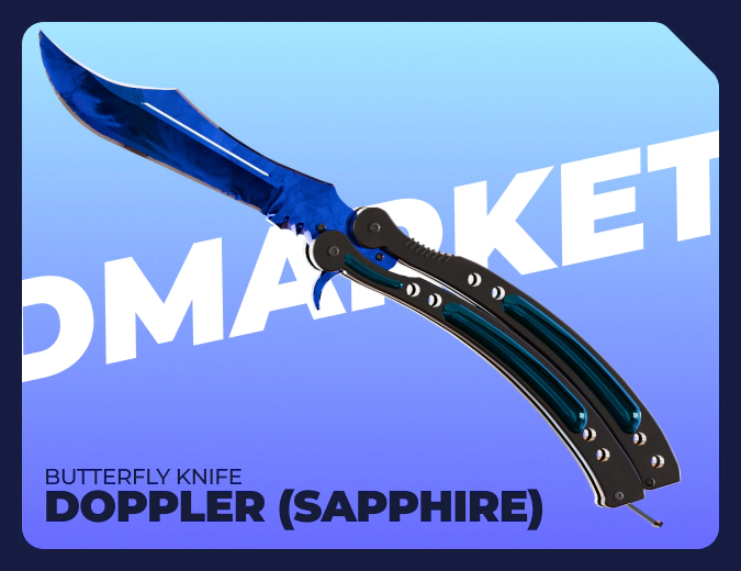 Butterfly Knife Doppler (Sapphire)