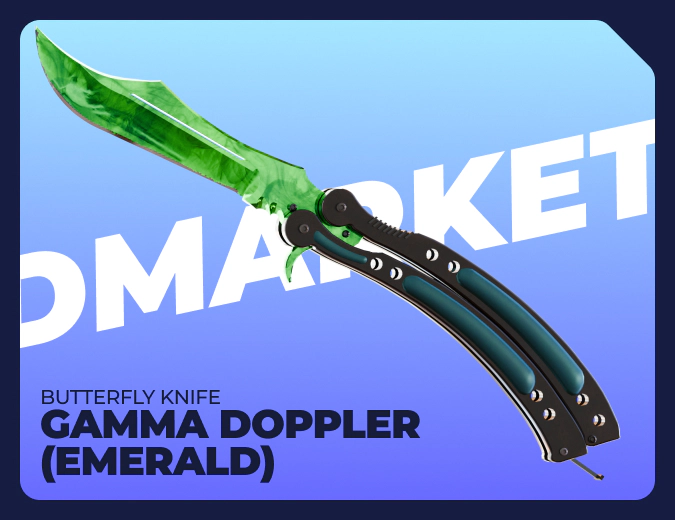 Butterfly Knife Gamma Doppler (Emerald)