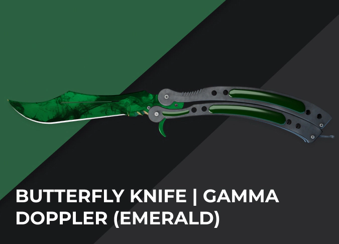 Butterfly Knife Gamma Doppler (Emerald)