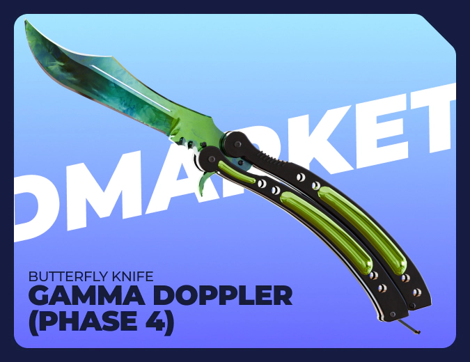 Butterfly Knife Gamma Doppler (Phase 4)