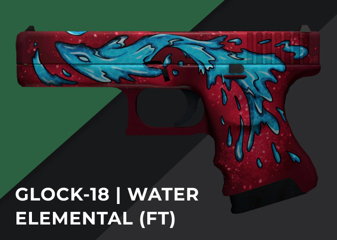 Glock-18 Water Elemental