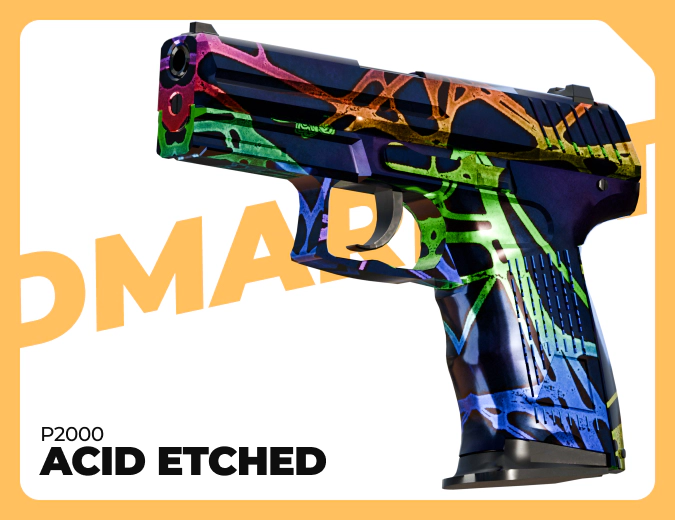 P2000 | Acid Etched