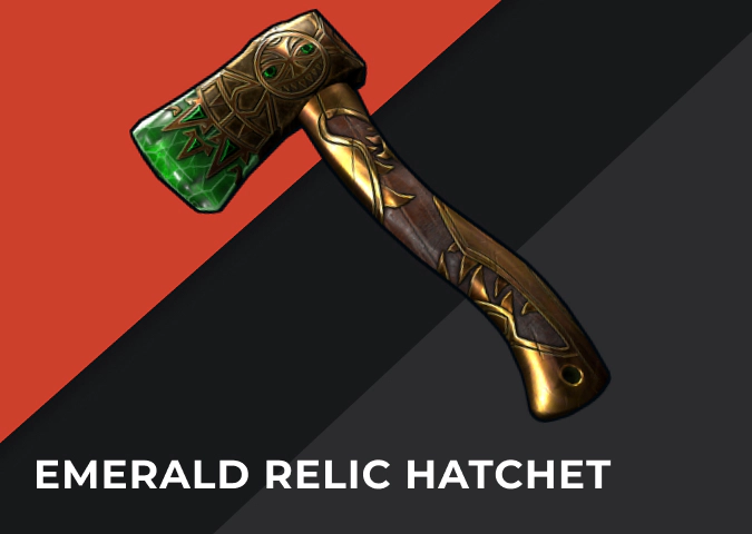 Emerald Relic Hatchet Rust