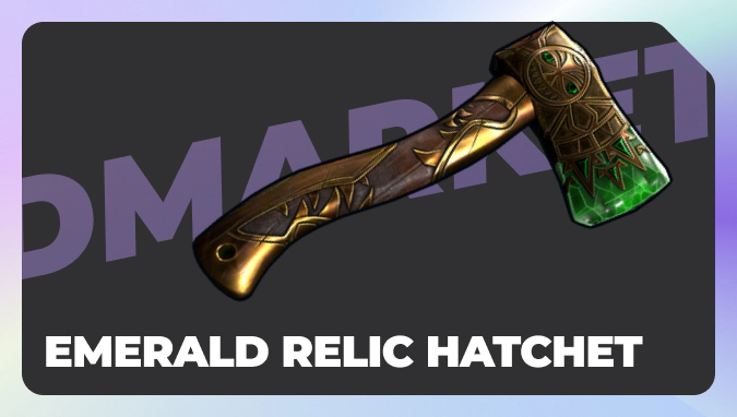 Emerald Relic Hatchet