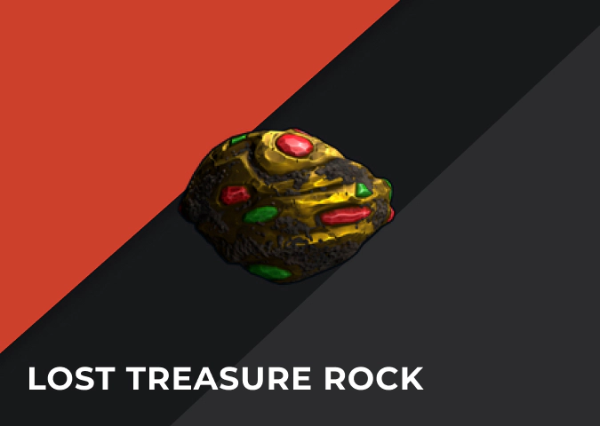 Lost Treasure Rock Rust