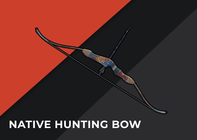 Native Hunting Bow Rust