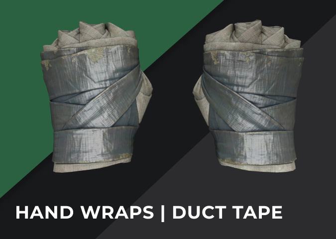 Hand Wraps Duct Tape