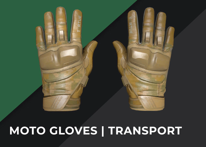 Moto Gloves Transport