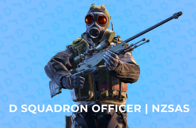 D Squadron Officer NZSAS in CS2