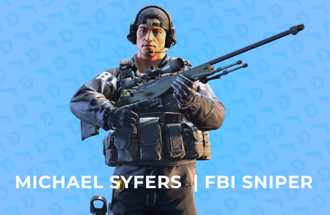 Michael Syfers FBI Sniper in CS2