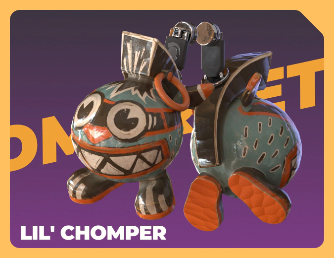 Lil' Chomper charm in CS2