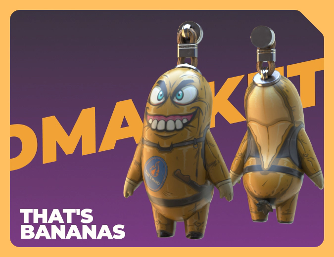 That's Bananas charm