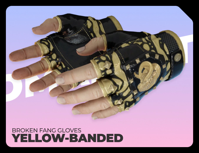 Broken Fang Gloves Yellow-banded