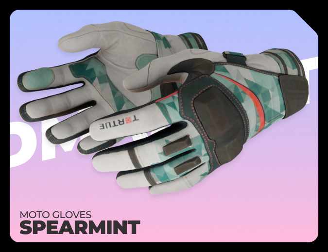 Moto Gloves Spearmint