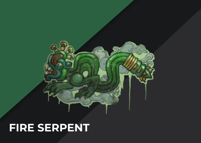 csgo graffiti Fire Serpent