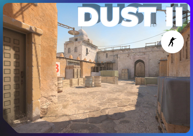 Dust II cs2 map