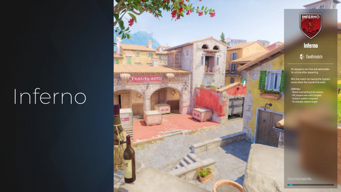 Inferno cs2 map