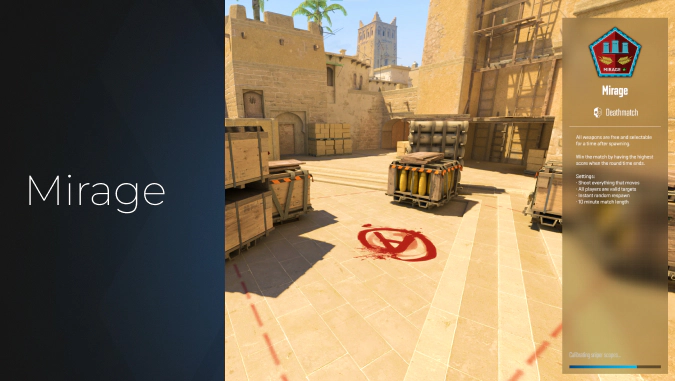 Mirage cs2 map