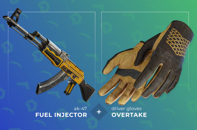 AK-47 Fuel Injector and Driver Gloves Overtake