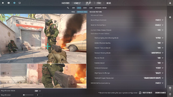 CS2 Video Settings — the best advanced video setting for Counter-Strike 2