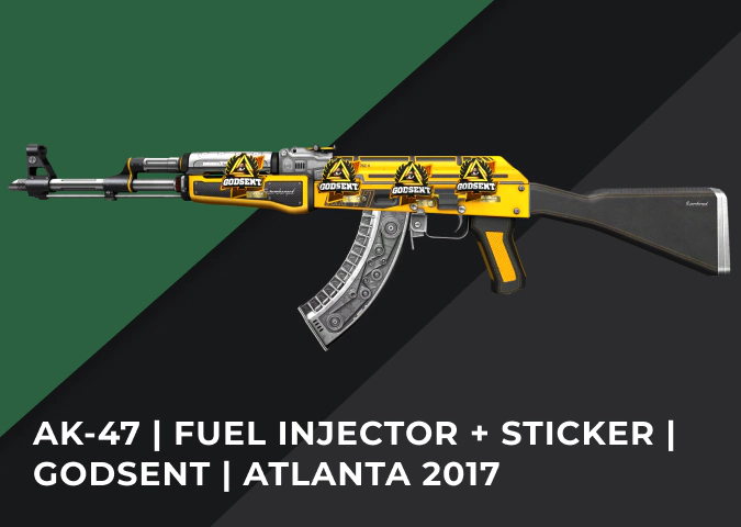 AK-47 Fuel Injector + Sticker GODSENT Atlanta 2017