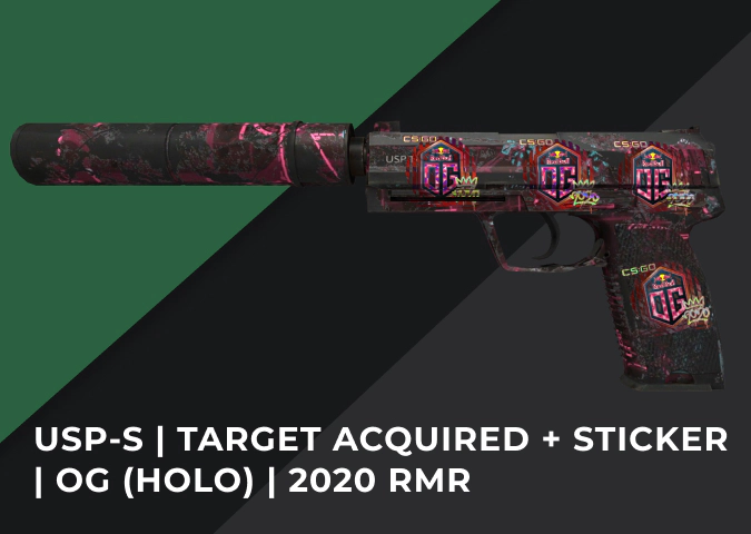 USP-S Target Acquired + Sticker OG (Holo) 2020 RMR