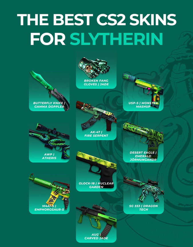 slytherin csgo skins